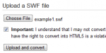 convert swf html5