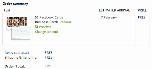 Free Facebook Cards