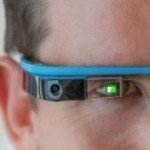 Google glass screen