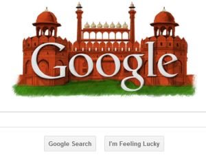 google redfort independence day logo